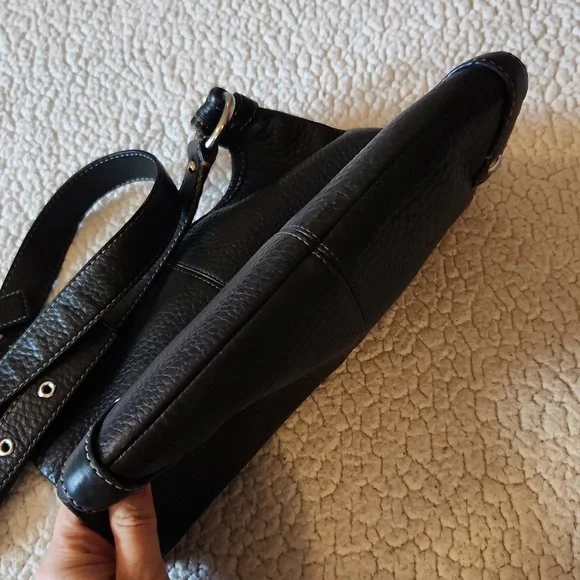 Vintage Y2K Coach Penelope Hippie Pebbled Leather Crossbody Bag - Picture 5 of 12